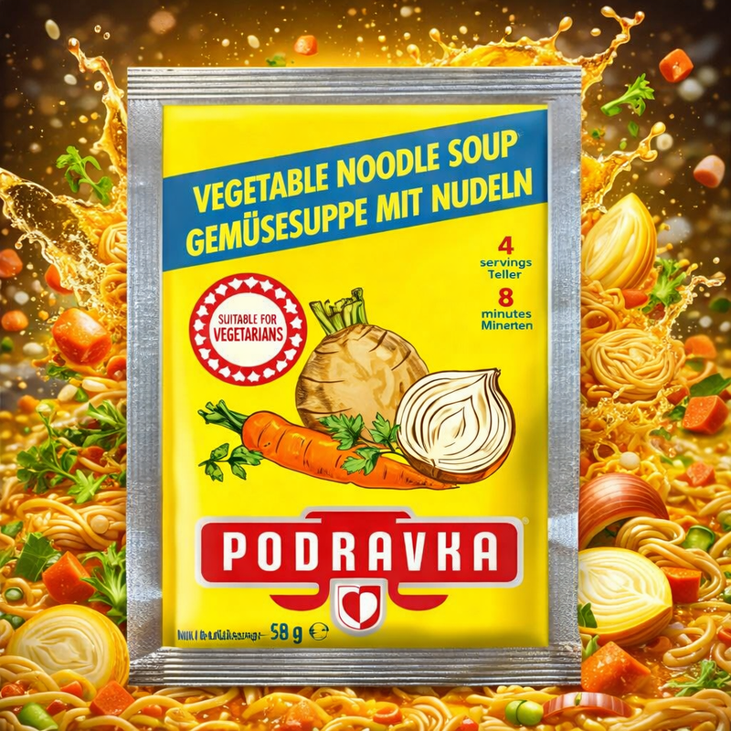 Podravka Vegetable Noodle Soup Mix 58 g