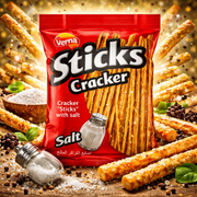 Podravka Kviki Mediterranean Herb Baked Crackers 120 g — authentic snack from Croatia | Hamilton Euromarket