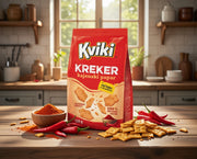 Podravka Kviki Cayenne Pepper Crackers 120 g — authentic snack from Croatia | Hamilton Euromarket