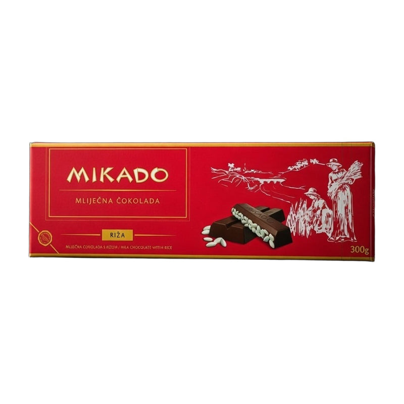 Mikado Milk Chocolate with Rice 300 g | Hamilton Euromarket
