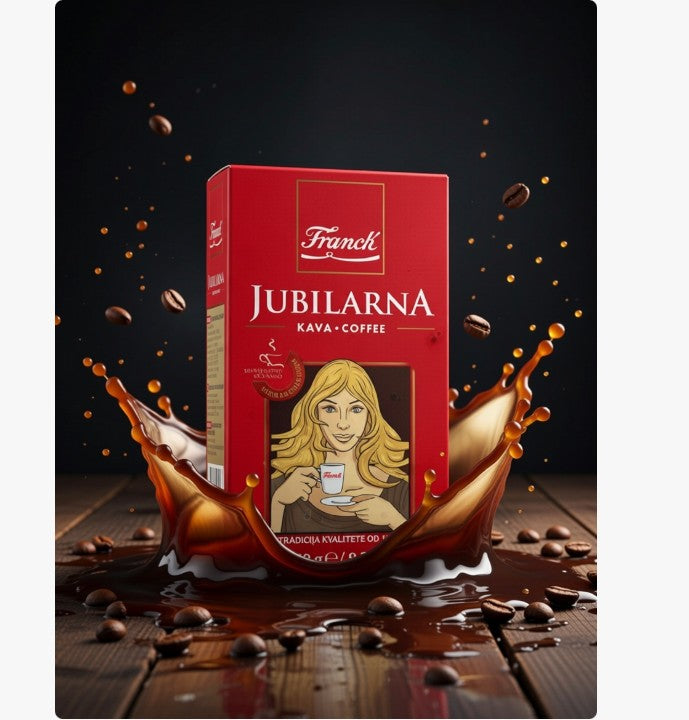 Franck Jubilarna Ground Coffee Vacuum Pack 250 g