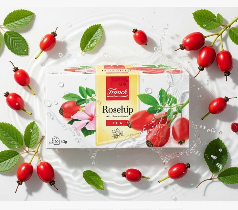 Franck Rosehip Tea Bags (Sipak) 60 g (20 Tea Bags)