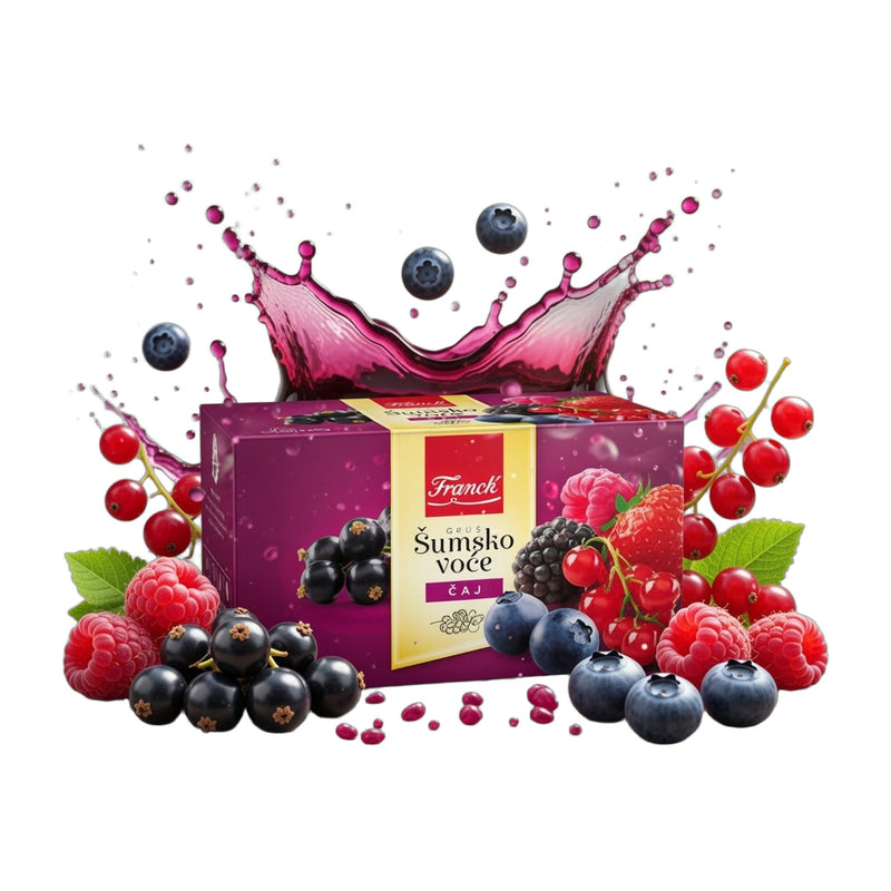Franck Forest Fruit Tea Bags (20 ct) 55 g | Hamilton Euromarket