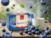 Franck Blueberry Tea Bags (Borovnica) 55 g (20 Tea Bags) — authentic beverage from Croatia | Hamilton Euromarket