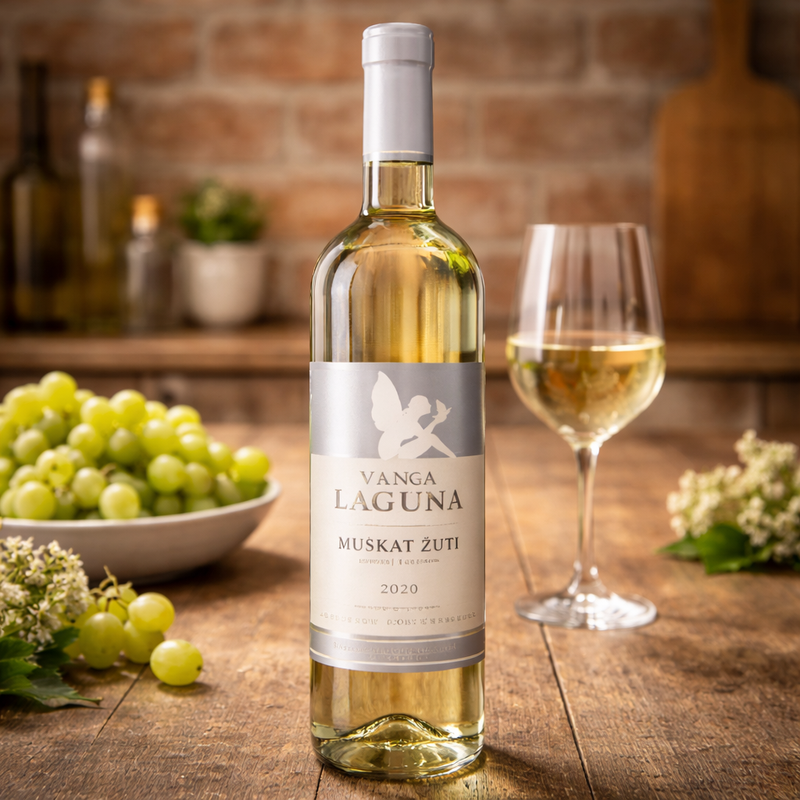 Vina Laguna Muškat Žuti White Wine 750 mL