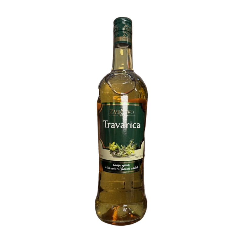 Zvecevo Travarica Grape Spirits With Natural Flavors Added 1 Liter | Hamilton Euromarket