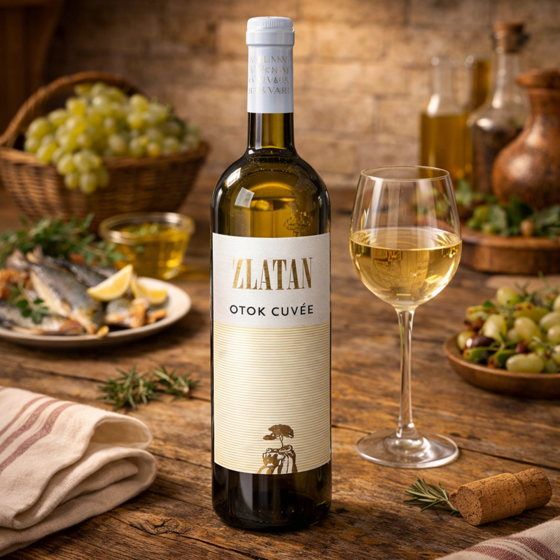 Zlatan Otok Cuvée Dry White Wine 750 mL