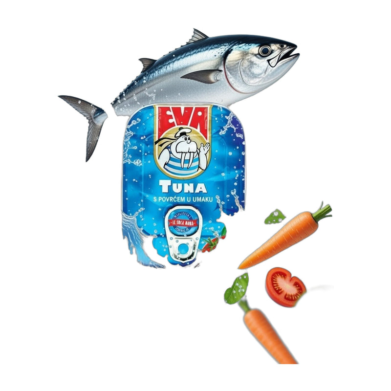 Eva Tuna with Vegetables in Tomato Sauce 115 g | Hamilton Euromarket