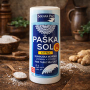 Solana Pag Paska Sol Sitna Fine Table Sea Salt 450 g — authentic pantry from Croatia | Hamilton Euromarket