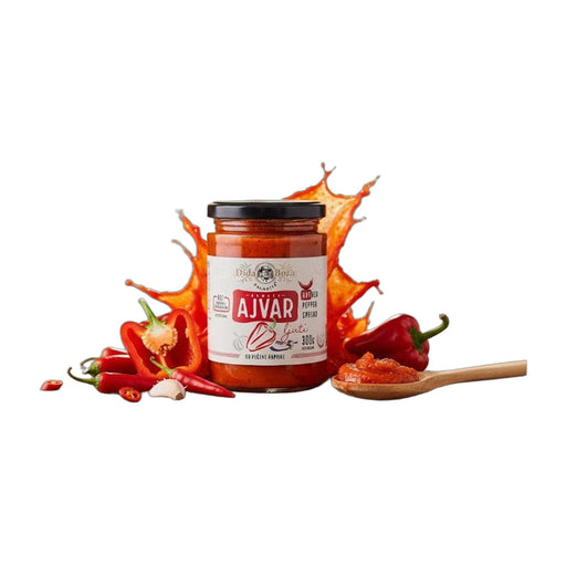 Dida Boza Homemade Hot Ajvar Roasted Red Pepper Spread 300 g | Hamilton Euromarket