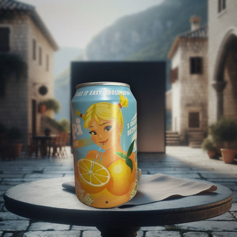 Pipi Orange 330 ml — authentic beverage from Croatia | Hamilton Euromarket
