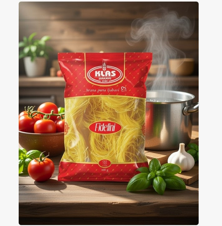 Klas Fidelini Fine Nest Soup Noodles 400 g