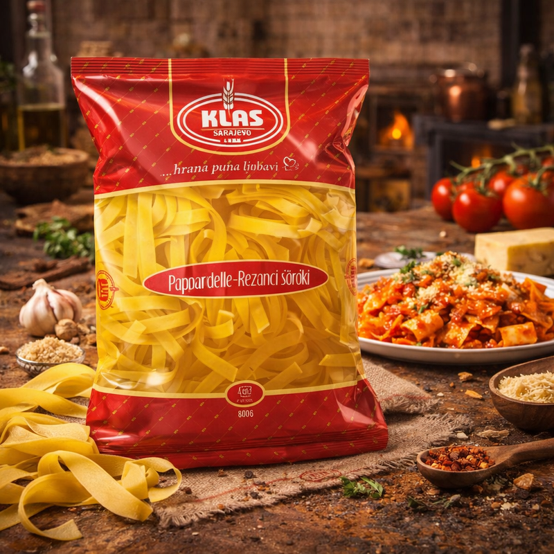 Klas Rezanac Siroki Wide Egg Noodles 400 g