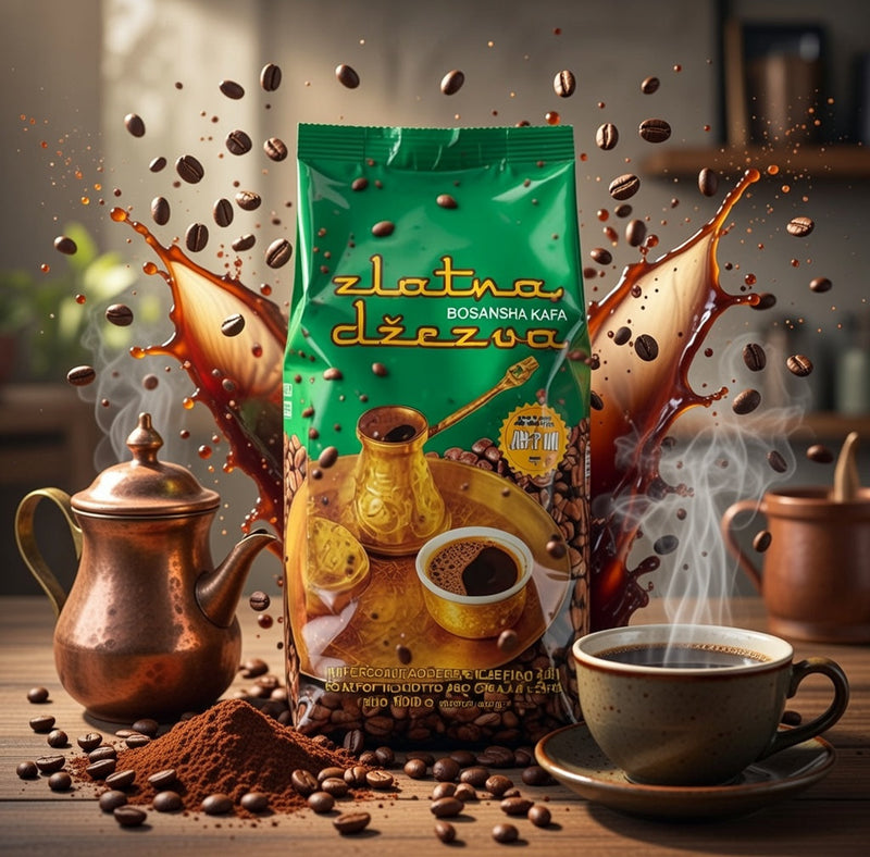 Vispak Zlatna Dzezva Ground Coffee 500 g (17.64 oz)