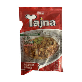 Vispak Tajna Small Kebab Seasoning Mix, Bosnian Spice Blend 50g (1.8oz)