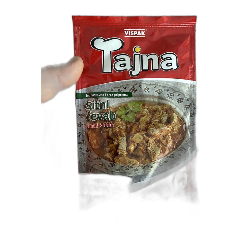 Vispak Tajna Small Kebab Seasoning Mix, Bosnian Spice Blend 50g (1.8oz) | HE gallery 3870007064186 #2