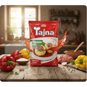 Vispak Tajna Stuffed Peppers Seasoning, Bosnian Spice Blend 50g (1.8oz)
