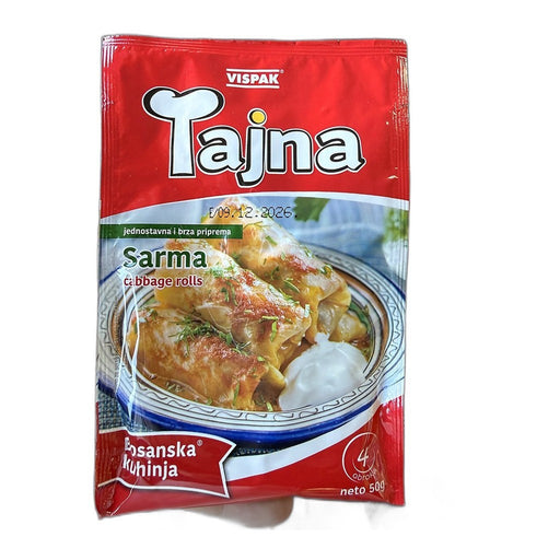 Vispak Tajna Sarma Cabbage Roll Seasoning, Bosnian Spice Blend 50g (1.8oz) | HE gallery 3870007064209 #2