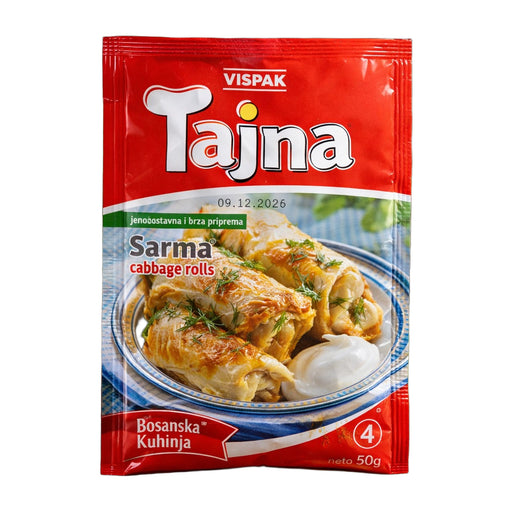 Vispak Tajna Sarma Cabbage Roll Seasoning 50 g | Hamilton Euromarket
