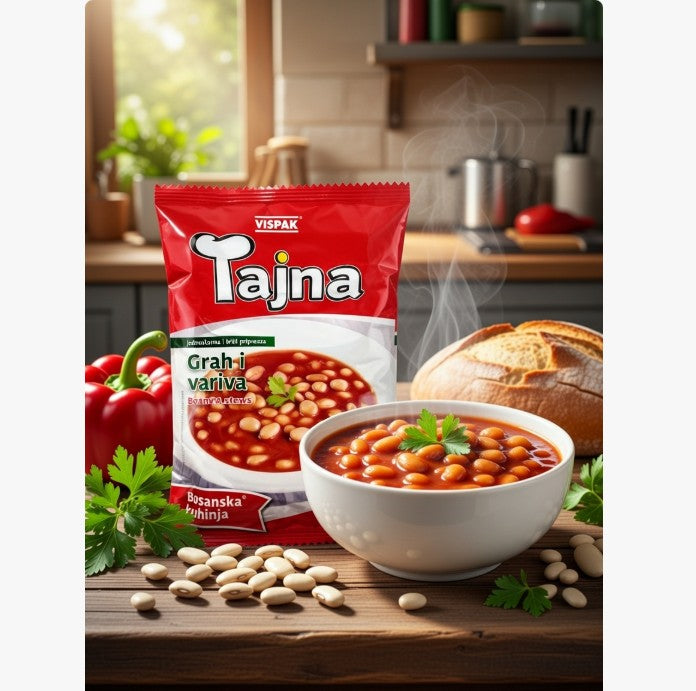 Vispak Tajna Grah i Variva Beans & Stew Seasoning 60 g