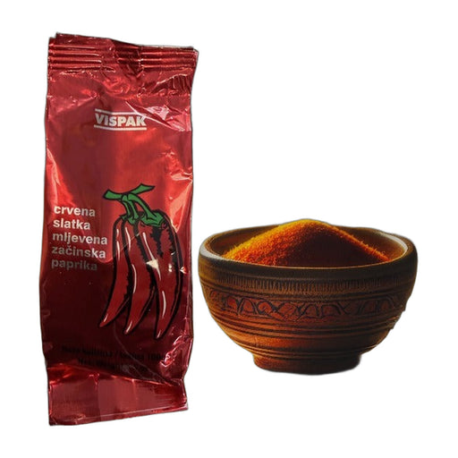 Vispak Red Sweet Ground Spice Paprika 100g | Hamilton Euromarket