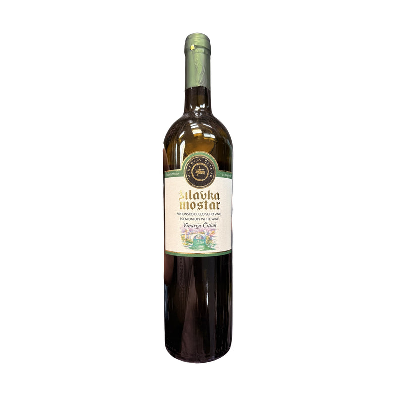 Vinarija Čitluk Žilavka Mostar Premium Dry White Wine 750 mL | Hamilton Euromarket