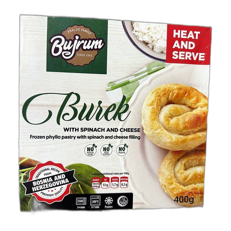 Kraljic Family Bujrum Burek with Spinach & Cheese 400g (14.1oz) | HE gallery 3870218001123 #2