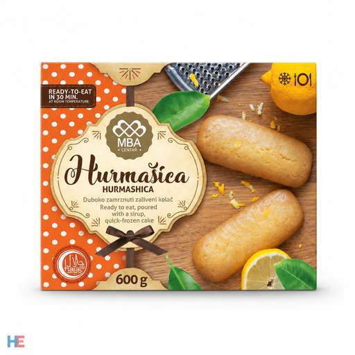 Kraljic Family Hurmasica Quick-Frozen Baked Biscuit in Syrup 600g (21.2oz)