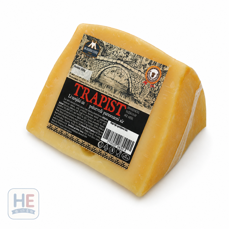 Mljekara Livno Livanjski Trapist Cheese 300g — Bosnian semi-hard Trappist-tradition cheese