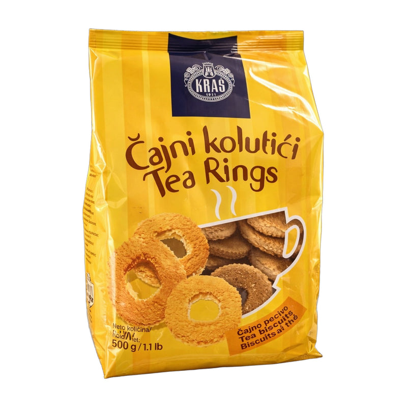 Kras Tea Rings Tea Biscuits 500g | Hamilton Euromarket