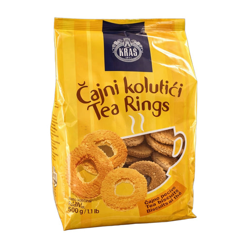Kras Tea Rings Tea Biscuits 500g | Hamilton Euromarket
