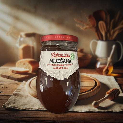 Vitaminka Mixed Marmalade Traditional Recipe 900g — authentic pantry from Bosnia and Herzegovina | Hamilton Euromarket