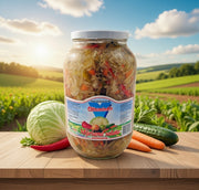 Vitaminka Mijesana Salata Mixed Salad 1900 g — authentic pantry from North Macedonia | Hamilton Euromarket