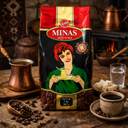Berix Minas Ground Coffee Turkish Grind 907 g — authentic beverage from Turkey | Hamilton Euromarket