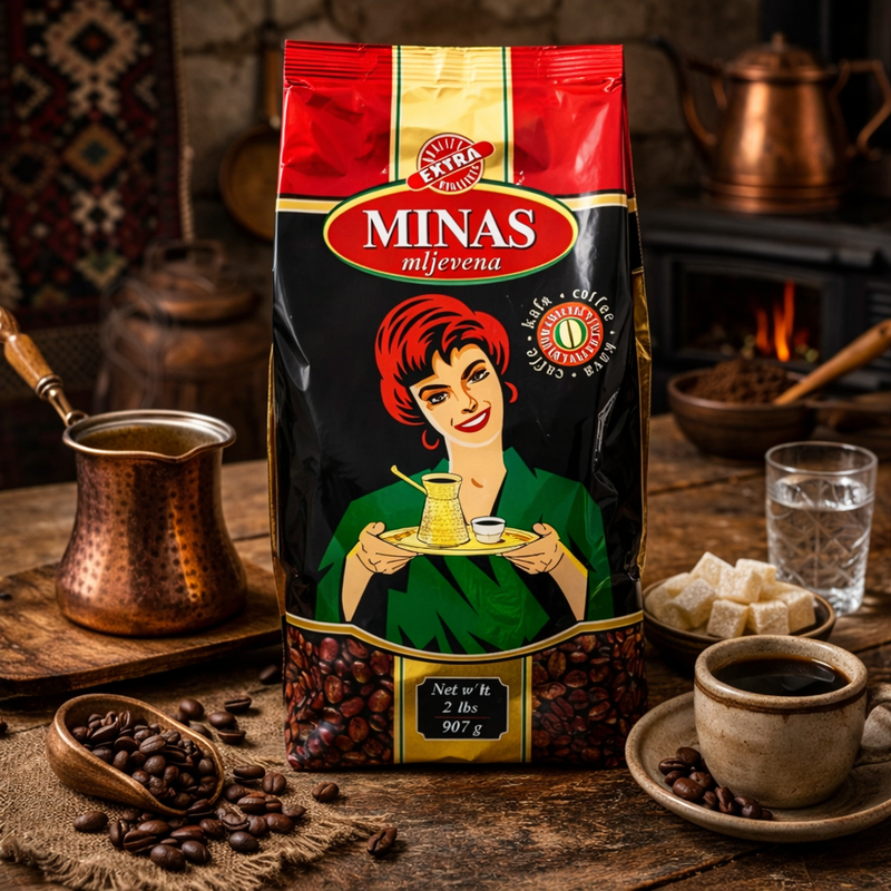 Berix Minas Ground Coffee Turkish Grind 907 g