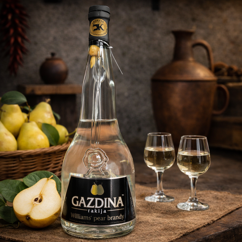 Gazdina Rakija Williams Pear Brandy 750 mL