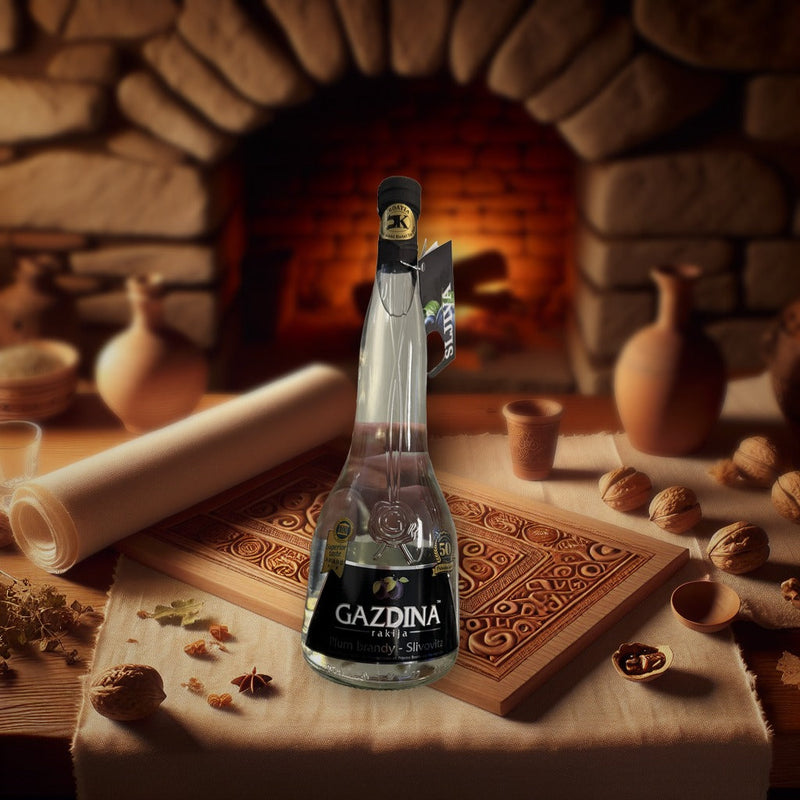Gazdina Plum Brandy Slivovitz 750ml — authentic alcohol from Bosnia and Herzegovina | Hamilton Euromarket