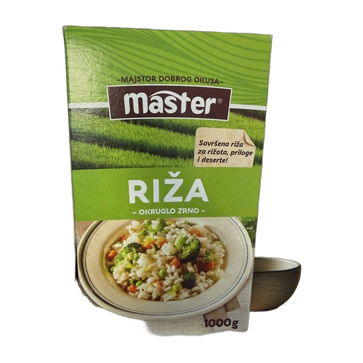 Master Round Grain Rice 1000g | Hamilton Euromarket