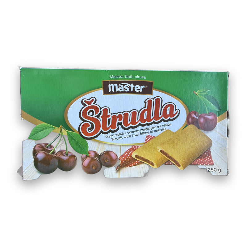 Master Strudla Cherry-Filled Biscuit 250g