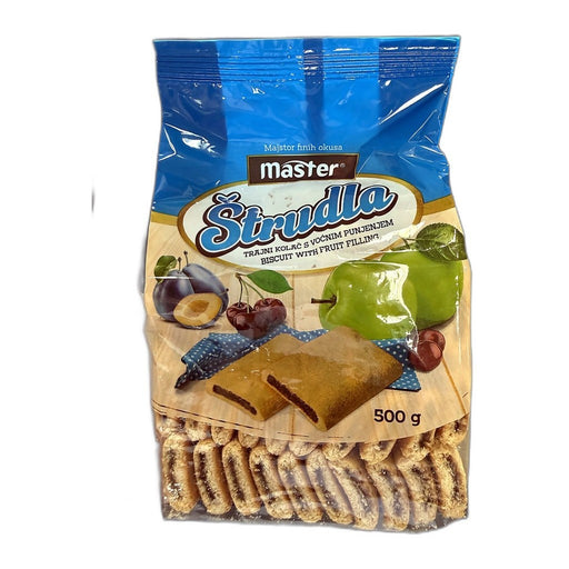 Master Strudla Biscuit with Fruit Filling 500g (1.1lb) | HE gallery 3871354004580 #2