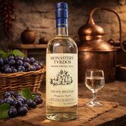Monastery Tvrdos Grape Brandy 750 mL — authentic alcohol from Bosnia and Herzegovina | Hamilton Euromarket