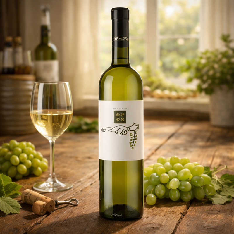 Monastery Tvrdos Oros Chardonnay 13% ABV 750 ml