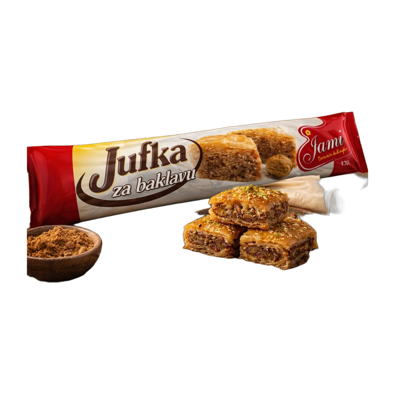 Jami Jufka Phyllo Sheets for Baklava 450 g | Hamilton Euromarket