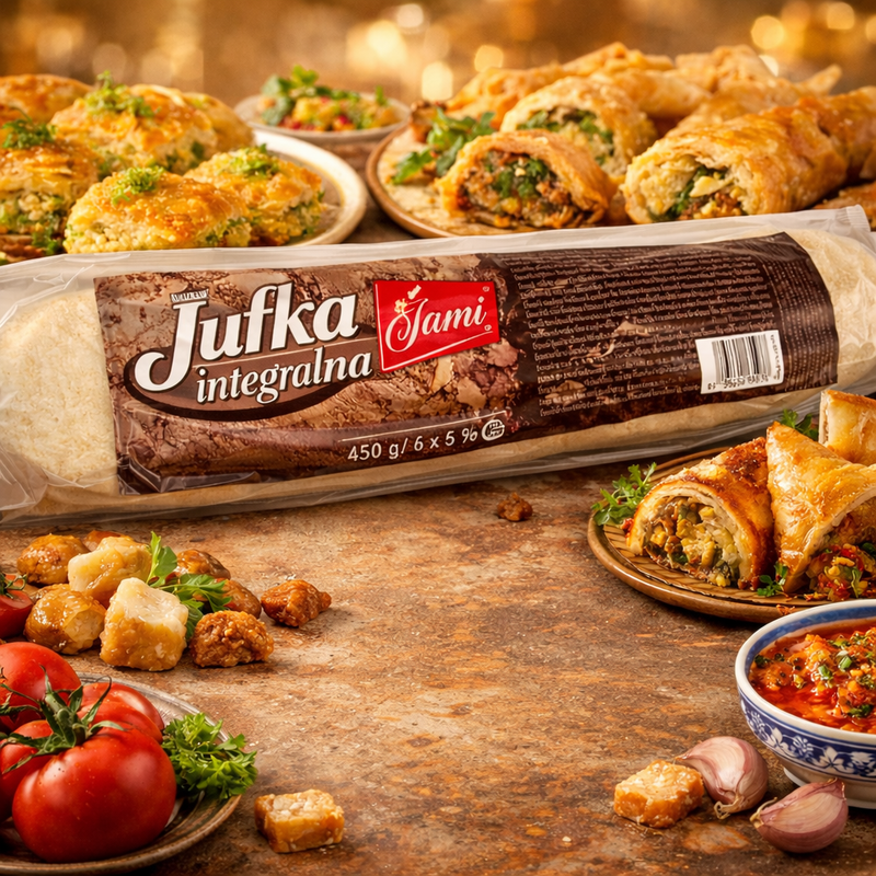 Jami Whole Wheat Jufka Phyllo Sheets 450 g