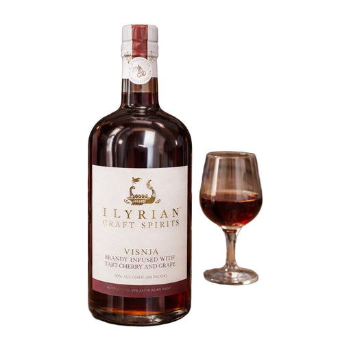Illyrian Craft Spirits Visnja Cherry Brandy 700 mL | Hamilton Euromarket