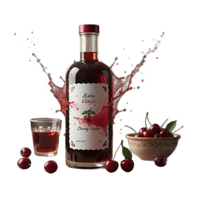Baba Višnja Cherry Liqueur, Serbian Fruit Brandy 700ml (23.7fl oz)
