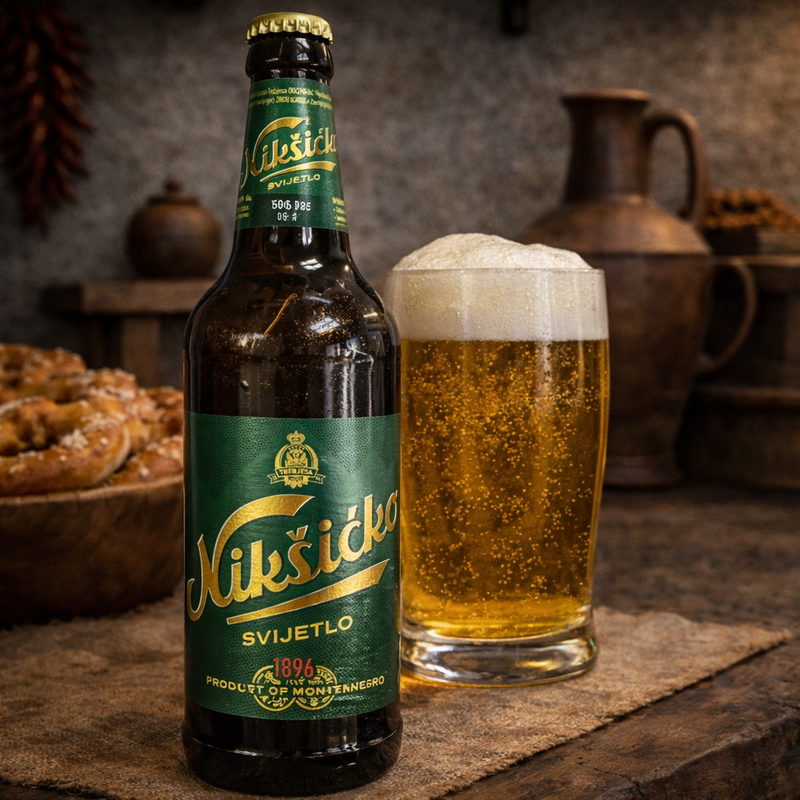 Nikšićko Svijetlo Beer 500 mL