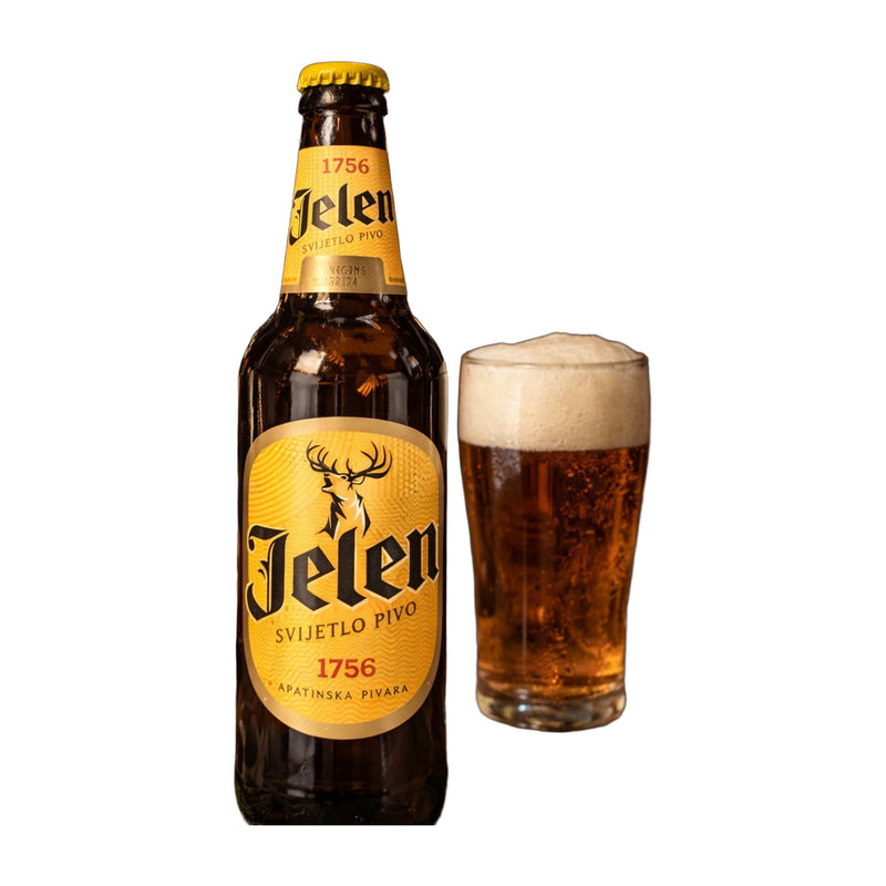 Jelen Svijetlo Pivo Lager Beer 500 mL | Hamilton Euromarket