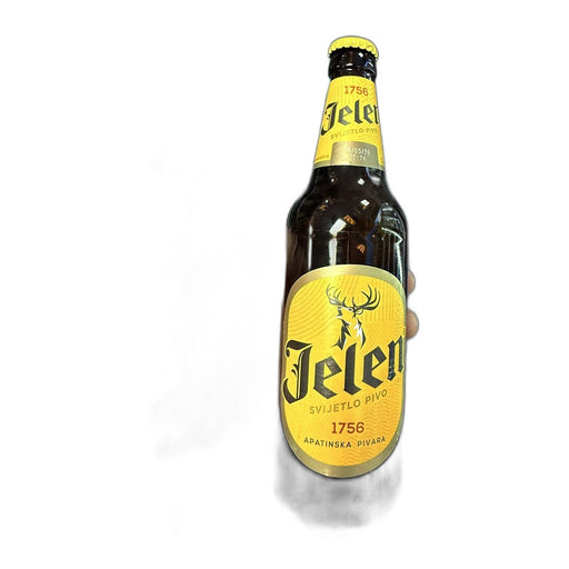Jelen Svijetlo Pivo, Serbian Lager Beer 500ml (16.9fl oz) | HE gallery 3899001000242 #2