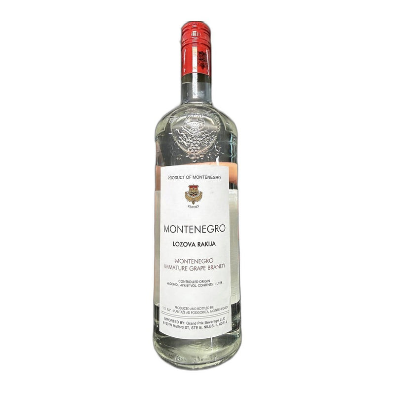 Montenegro Lozova Rakija Grape Brandy 1L (33.8fl oz) | HE gallery 3899003000011 #2